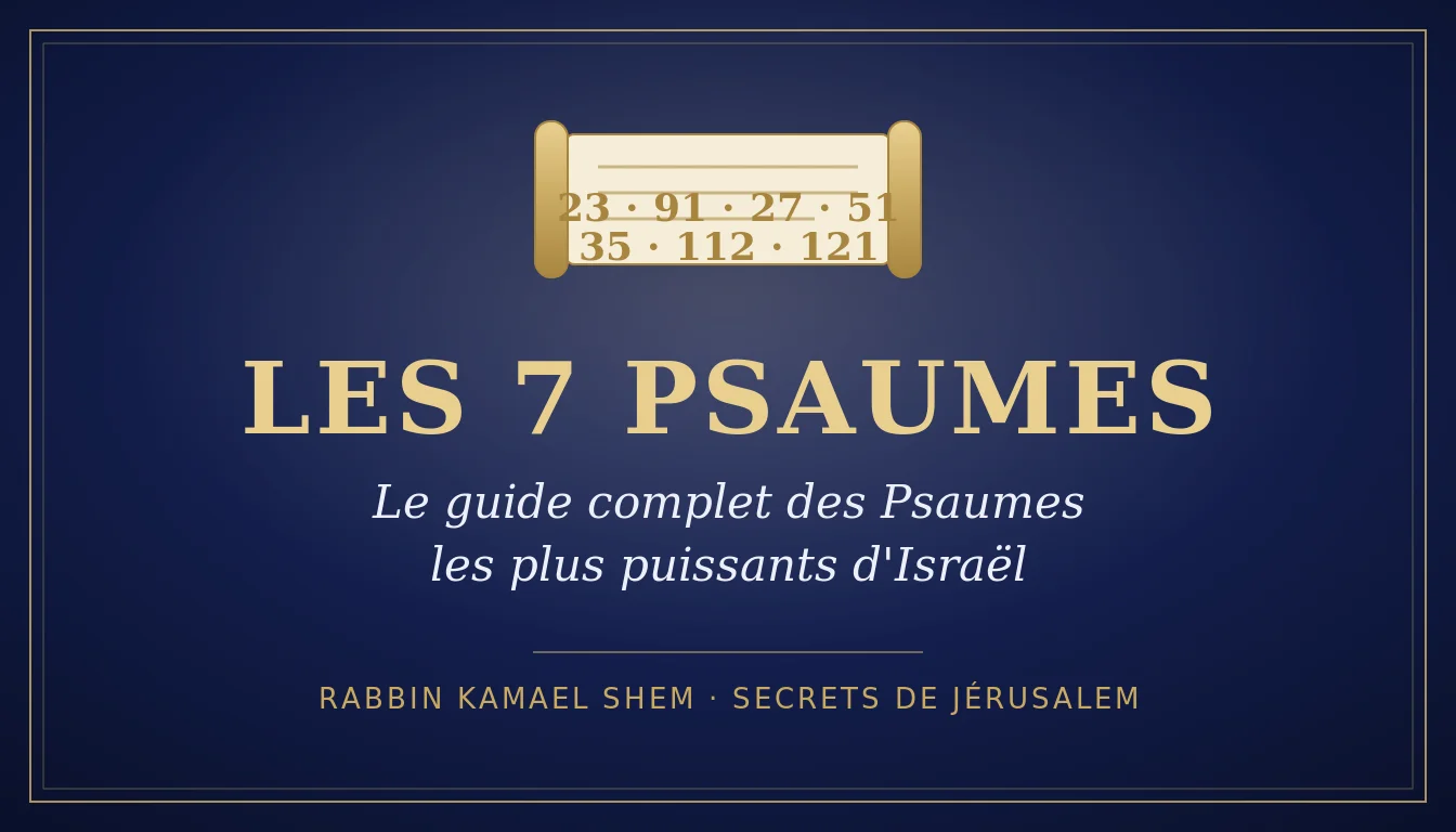 Les 7 Psaumes les plus puissants : le guide complet