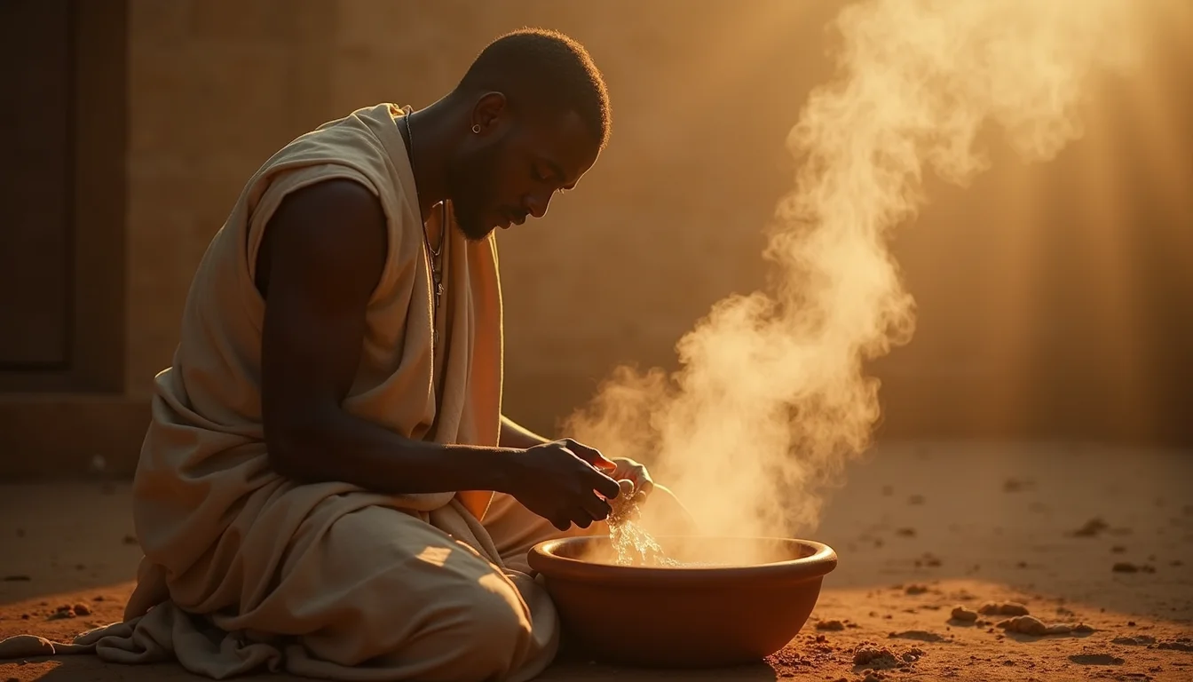 Sorcellerie par les excréments : le bain biblique qui neutralise tout
